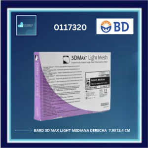 BARD 3D MAX LIGHT MEDIANA DERECHA 7.9X13.4CM CM  0117320  C/1